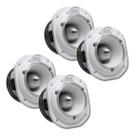 4 Unidade - Tweeter Eros Eta 44 Trio Branco 300 Rms 8 Omhs