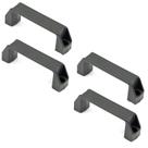 4 Unidades Alça Puxador Nylon 107 Manopla Manípulo Resistente Alta Temperatura 4 Unidades Alça Puxador Nylon 107 Manopla Manípulo Resistente Alta Temperatura