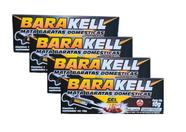 4 Unidades Barakell Gel Mata Baratas 10g Kelldrin