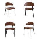 4 Unidades Cadeira Bless Fixa C/4 Pés 55 X 52,5 X 77,5 cm 4 Unidades Cadeira Bless Fixa C/4 Pés 55 X 52,5 X 77,5 cm