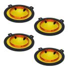 4 Unidades do Reparo Driver Corneta Hdi 320 Fenólico 8 Ohms 100w Rms Reforçado Compatível Com Jbl Selenium