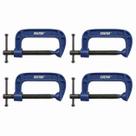 4 Unidades Grampo Tipo Sargento 4" - Guepar