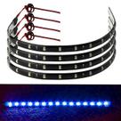 4 X 30cm 15 Caminhões de carros de led grelhar luz flexível impermeável