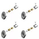 4 X Dispositivo De Hidro Abs/Inox Pratic 50Mm Sodramar
