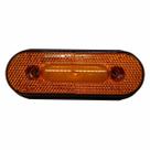 4 X Luz Lanterna Lateral 3led Facchini Carreta/caminhão Reboque Bivolt AMBAR ( LARANJA)
