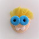 40 Apliques Carinha Sapeca 3cm Artesanato E Roupas Infantis