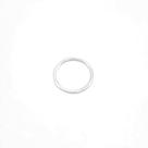 40 Argola Anos Casamento Prata 925 Pulseira Bracelete 8mm