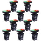 40 Botões Duplo De Plástico 1na+1nf 24v Vd/vm - Metaltex