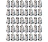 40 Capa De Porca Belga Cromada Cubo Roda 21mm