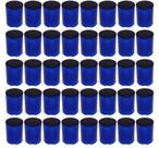 40 Capa De Porca Boliviana Azul Cromada Roda 32/33mm