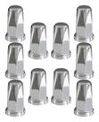 40 Capa Porca Belga Cromada Tampa Parafuso Roda 33/32 Mm