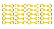 40 Indicador Porca Solta Amarelo Roda Caminhao 3/4 27mm