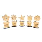 40 Lembrancinhas Dia Das Mães Modelo Vaso deFlores MDF Cru