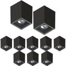40 Luminária Sobrepor Boxit Par20 Preto E27 Save Energy 40 Luminária Sobrepor Boxit Par20 Preto E27 Save Energy