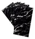 40 Placas Adesiva Parede Piso Painel Mármore Preto Vinílico Premium Autocolante 3d Lavavel 30x60cm