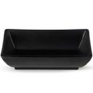 40 Potes de Shoyu Retangulares 60ml Preto Molheiras Restaurante 10x6x3cm