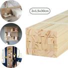 40 Ripas de Madeira Pinus 2x1,5 cm para Painel Ripado, Artesanato e Móveis DIY Repac Madeiras