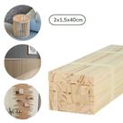40 Ripas de Madeira Pinus 2x1,5 cm para Painel Ripado, Artesanato e Móveis DIY Repac Madeiras
