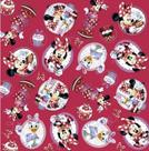 40 Saco de Presente ou Sacolinha Surpresa Plástica Festa Minnie e Margarida 20x29cm Lembrancinha Cromus