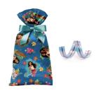40 Unidades Sacolinha Surpresa Plástica Moana 2 - 20x29cm + Fecho Prático - Cromus - Inspire sua Festa 40 Unidades Sacolinha Surpresa Plástica Moana 2 - 20x29cm + Fecho Prático - Cromus - Inspire sua Festa