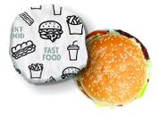 4000 Papel Acoplado Hamburguer Lanche Eb