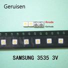 400x Led Smd Tv Samsung Original 3v 1w 3535 3537