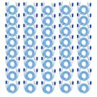 40x Cabos RCA 1 Metro Dupla Blindagem Injetado Azul 4mm Blindado Tech One 40x Cabos RCA 1 Metro Dupla Blindagem Injetado Azul 4mm Blindado Tech One