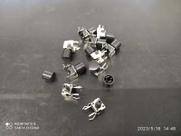 40x Chave Tactil 7,1x7,1x7,3mm 2 Terminais 90 Com Capa