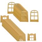 45 Apliques Apliques sendo 30 Janelas 3,3cm e 15 Portas 5cm 45 Apliques Apliques sendo 30 Janelas 3,3cm e 15 Portas 5cm