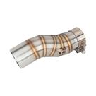 450MT MT450 IBEX450 Euro 5+ 51MM Tubo De Ligação Intermediário Para Escapamento De Motocicleta