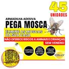 45un Isca Adesiva Para Moscas Mosquitos Domésticos Pega Mosca Mosquito Armadilha Adesiva Colly