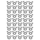 45x Cabo RCA Injetado 1 Metro Diâmetro 4 mm Listrado - Tech One 45x Cabo RCA Injetado 1 Metro Diâmetro 4 mm Listrado - Tech One