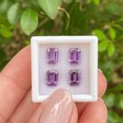 4ø Ametista Retangular 7x5mm 4,07ct