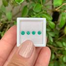 4ø Esmeralda Brilhante ø3,4mm 0,68ct