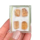 4ø Topázio Imperial Bruto Coleção 36,03ct / 7,20gr