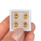 4ø Topázio Imperial Oval 7x5mm 3,85ct