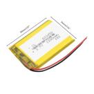 (4pcs) Bateria 3,7v 1200mah 6mm X 34mm X 50mm Ml