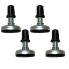 (4pçs) Sapata, Pé Nivelador C/ Bucha 13mm Rosca 3/8 X 25mm (4pçs) Sapata, Pé Nivelador C/ Bucha 13mm Rosca 3/8 X 25mm