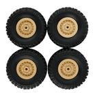 4pcs Track Wheels Peças De Reposição Para 1/16 Wpl B14 C24 Fy001 Caminhão Militar Carro Rc
