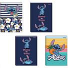 4un cadernos univ. stitch cost. 80 folhas sortido - jandaia 4un cadernos univ. stitch cost. 80 folhas sortido - jandaia