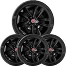4un Calota PUNTO PALIO IDEA SIENA Aro 15 Black Piano 192cp