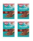 4un Chocolate Em Pó 70% Cacau 200g cada - Dr. Oetker