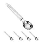 4un Colher pegador de sorvete inox concha Luxe Silver