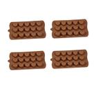 4un Forma Silicone Bombom Moldes finos Docinho coração