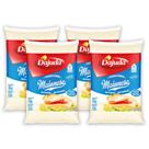 4Un Maionese DAjuda Sachês 3Kg Para Restaurante Lanches Petiscos Pastéis Batata Frita