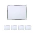4un Quadro branco lousa escolar empresa 30x20 c/ moldura