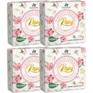 4UN Sabonete Vegetal Rosas 170G Davene 4UN Sabonete Vegetal Rosas 170G Davene