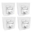 4Und Controle Ventilador e Luz Caixa De Sobrepor Bivolt 75mm
