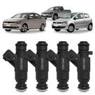 4x Bico Injetor Crossfox Fox Gol Golf Polo Voyage Total Flex