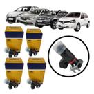 4x Bico Injetor Ford Ka Courier Ecosport Fiesta 1.6 Ipe009